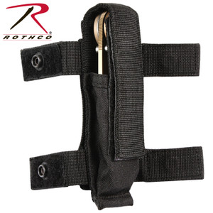Rothco MOLLE Compatible Knife / Flashlight Sheath Black Rothco MOLLE Compatible Knife / Flashlight Sheath Black