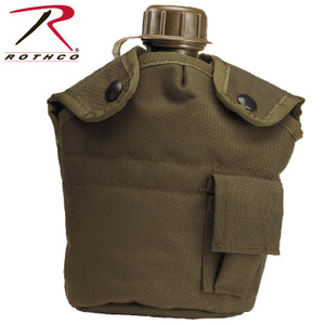 Rothco G.I. Type Enhanced Nylon 1qt. Canteen Cover Olive Drab