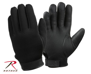 Rothco Cold Weather Neoprene Duty Gloves - Black Black Size XL Rothco Cold Weather Neoprene Duty Gloves - Black Black Size XL