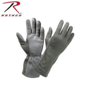 Rothco G.I. Type Flame & Heat Resistant Flight Gloves Foliage Green Size 7 Rothco G.I. Type Flame & Heat Resistant Flight Gloves Foliage Green Size 7