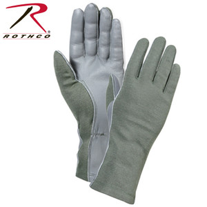 Rothco G.I. Type Flame & Heat Resistant Flight Gloves Olive Drab Size 9 Rothco G.I. Type Flame & Heat Resistant Flight Gloves Olive Drab Size 9