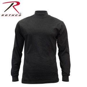 Rothco Mock Turtleneck Black Size M Rothco Mock Turtleneck Black Size M