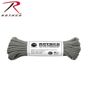 Rothco Nylon Paracord Type III 550 LB Foliage Green Size 100' Rothco Nylon Paracord Type III 550 LB Foliage Green Size 100'