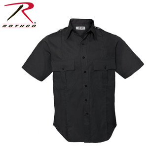 Rothco Short Sleeve Uniform Shirt  Midnight Navy Blue Size 3XL
