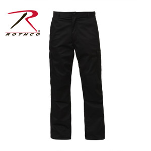 Rothco Relaxed Fit Zipper Fly BDU Pants Black Size L (35"-39" Waist) Rothco Relaxed Fit Zipper Fly BDU Pants Black Size L (35"-39" Waist)