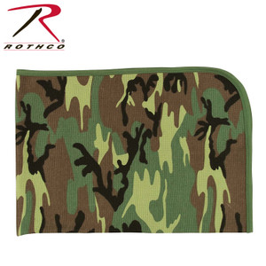 Rothco Infant Camo Receiving Blanket Woodland Camo