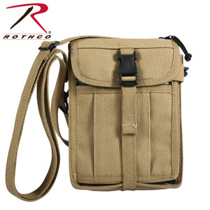 Rothco Canvas Travel Portfolio Bag Khaki