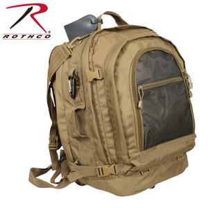 Rothco Move Out Tactical Travel Backpack Coyote Brown Rothco Move Out Tactical Travel Backpack Coyote Brown