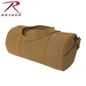 Rothco Canvas Shoulder Duffle Bag Coyote Brown Size 19 Inches Rothco Canvas Shoulder Duffle Bag Coyote Brown Size 19 Inches