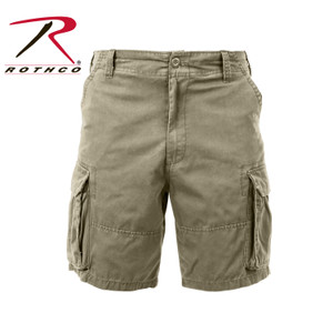 Rothco Vintage Solid Paratrooper Cargo Shorts Khaki Size XL Rothco Vintage Solid Paratrooper Cargo Shorts Khaki Size XL