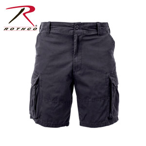 Rothco Vintage Solid Paratrooper Cargo Shorts Black Size 3XL Rothco Vintage Solid Paratrooper Cargo Shorts Black Size 3XL