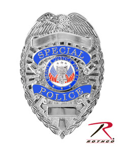 Rothco Deluxe Special Police Badge Silver Rothco Deluxe Special Police Badge Silver