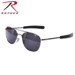 AO Eyewear 52 MM Polarized Pilots Sunglasses Black AO Eyewear 52 MM Polarized Pilots Sunglasses Black