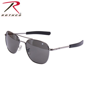 AO Eyewear Original Pilots Sunglasses Black Size 57 MM AO Eyewear Original Pilots Sunglasses Black Size 57 MM