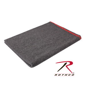 Rothco Wool Rescue Survival Blanket Grey Size 60" x 80" Rothco Wool Rescue Survival Blanket Grey Size 60" x 80"