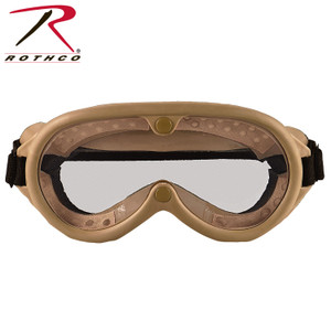 Rothco G.I. Type Sun, Wind & Dust Goggles Tan Rothco G.I. Type Sun, Wind & Dust Goggles Tan