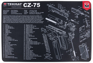 TEKMAT TEKR17CZ75 CZ-75 GUN MAT TEKMAT TEKR17CZ75 CZ-75 GUN MAT