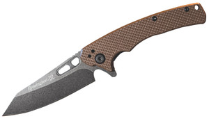 REM 15664 EDC COPING FLDR G10 TAN D2 STONEWASHED REM 15664 EDC COPING FLDR G10 TAN D2 STONEWASHED