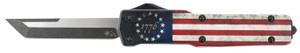 TEMP MZBRF221 SLIM ZINC BETSY ROSS FLAG TANTO