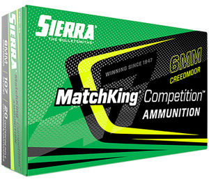 SIERRA A1570-04 6MM CREEDMOOR 107 HPBT MK 20/10 SIERRA A1570-04 6MM CREEDMOOR 107 HPBT MK 20/10