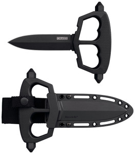COLD CS-80NT3 CHAOS PUSH KNIFE 5" FIXED COLD CS-80NT3 CHAOS PUSH KNIFE 5" FIXED