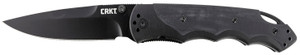 CRKT 1050K FIRE SPARK 3.88 PLAIN BLK CRKT 1050K FIRE SPARK 3.88 PLAIN BLK