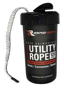 RAPID RRCW6003 ROPE CANISTER 120FT WHITE RAPID RRCW6003 ROPE CANISTER 120FT WHITE