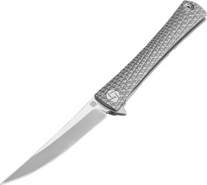 Waistline Framelock Gray M390 Waistline Framelock Gray M390