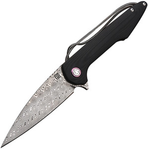 Archaeo Damascus Black G10 Archaeo Damascus Black G10