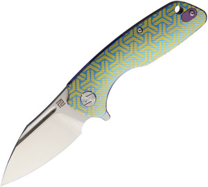 Wren Framelock Blue/Gold Wren Framelock Blue/Gold