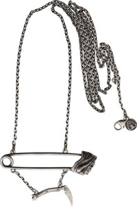 Silver Necklace Long