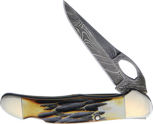 Lockback India Stag Bone Lockback India Stag Bone