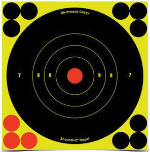 Shoot-NC 6in Bulls Eye Target Shoot-NC 6in Bulls Eye Target