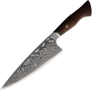 Chefs Knife Rose Damascus Chefs Knife Rose Damascus
