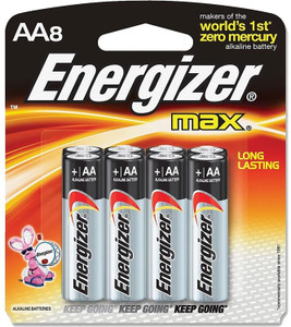 ENERGIZER E91MP-8     MAX AA-8