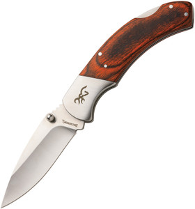 Lockback Brown Pakkawood Lockback Brown Pakkawood
