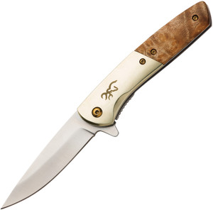 Nine Mile Framelock A/O Burl Nine Mile Framelock A/O Burl