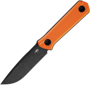 Hedron Fixed Blade Orange Hedron Fixed Blade Orange
