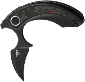 Strelit Framelock Black/CF Strelit Framelock Black/CF