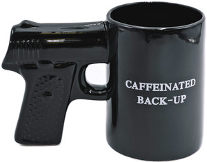 Gun Mug Black Gun Mug Black