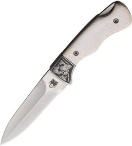 Folding Push Dagger White Folding Push Dagger White