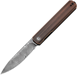 Exarch Linerlock Damascus Exarch Linerlock Damascus