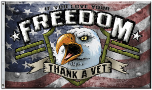 Thank A Vet Flag Thank A Vet Flag