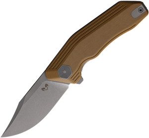 Cerberus Linerlock Tan G10 Cerberus Linerlock Tan G10