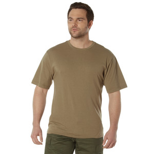 Rothco Full Comfort Fit T-Shirt AR 670-1 Coyote Brown Size M
