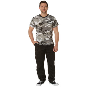 Rothco Pocket T-Shirt Collection (Available In Cotton/Poly and Moisture Wicking Poly) City Camo Size L 36940 Rothco Pocket T-Shirt Collection (Available In Cotton/Poly and Moisture Wicking Poly) City Camo Size L 36940