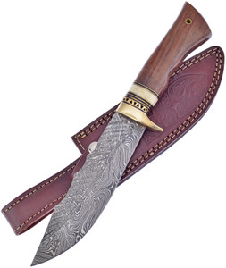 Sky Dancer Bowie Damascus
