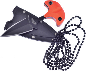 Neck Knife Coyote Orange