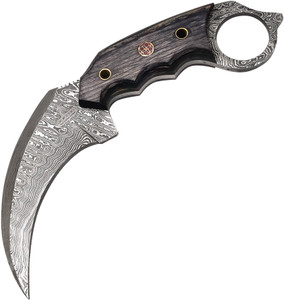 Damascus Karambit Black Damascus Karambit Black