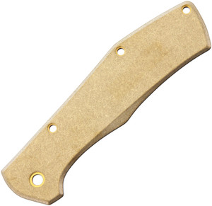 Flatiron Handle Scale Brass